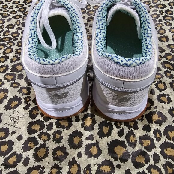Women’s New Balance White Fresh Foam Golf Sneaker Size 7 - Picture 8 of 10